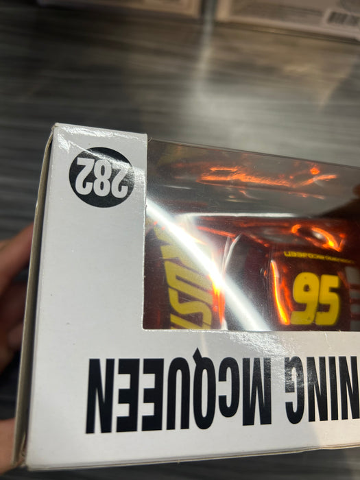 Funko POP! Disney Pixar: Cars 3 - Lightning McQueen (Target)(Chrome)(Damaged Box) #282