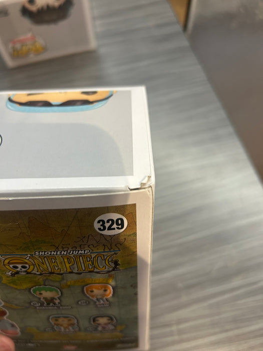 Funko POP! Animation: One Piece - Franky [2017 Silver Tipped Nose](Damaged Box) #329