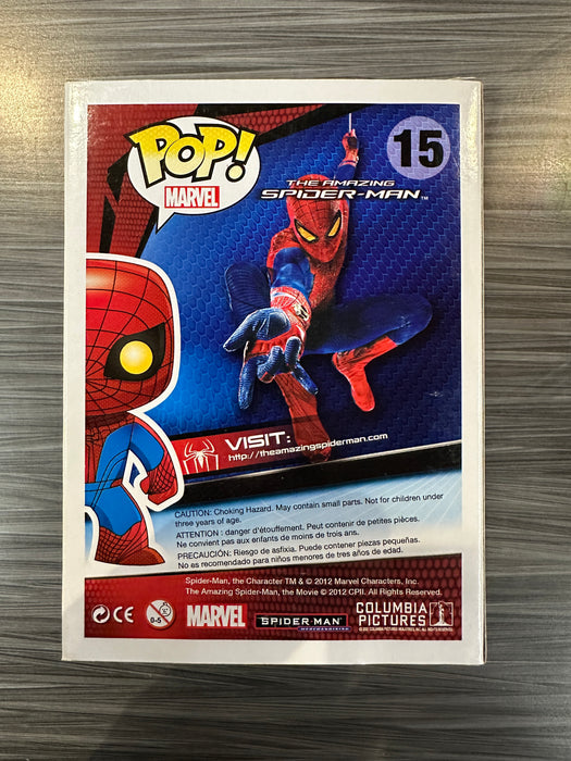 Funko POP! Marvel: The Amazing Spider-Man - Spider-Man (Damaged Box) #15