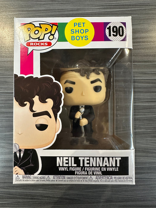 Funko POP! Rocks: Pet Shop Boys - Neil Tennant (Damaged Box) #190