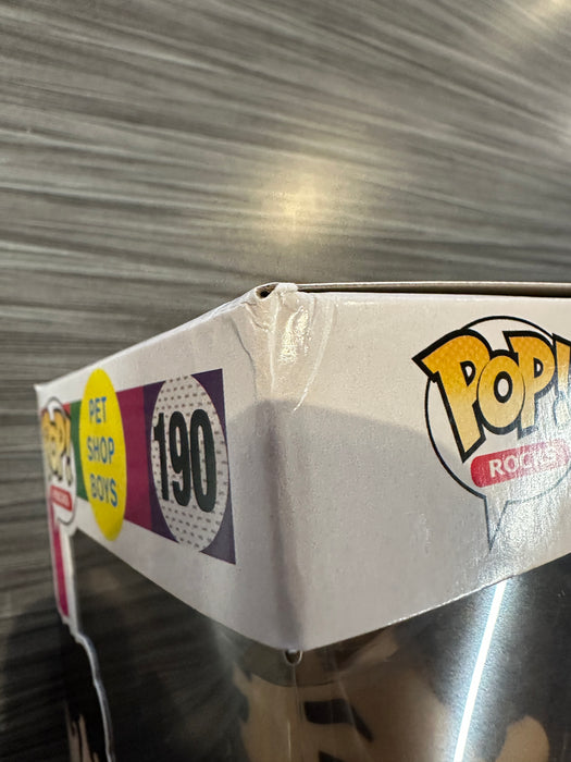Funko POP! Rocks: Pet Shop Boys - Neil Tennant (Damaged Box) #190