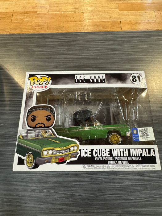 Funko POP! Rocks: Ice Cube in Impala (Damaged Box)[B] #81