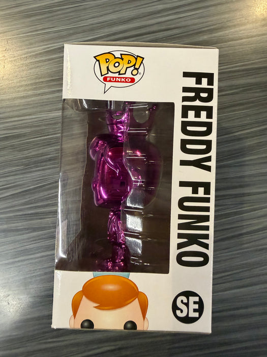 Funko POP! Freddy Funko Purple Chrome (2017 SDCC 425PCS)(Damaged Box) #SE