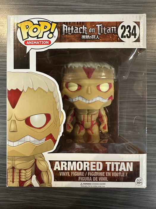 Funko POP! Animation: Attack on Titan - Armored Titan [6-Inch](Damaged Box) #234