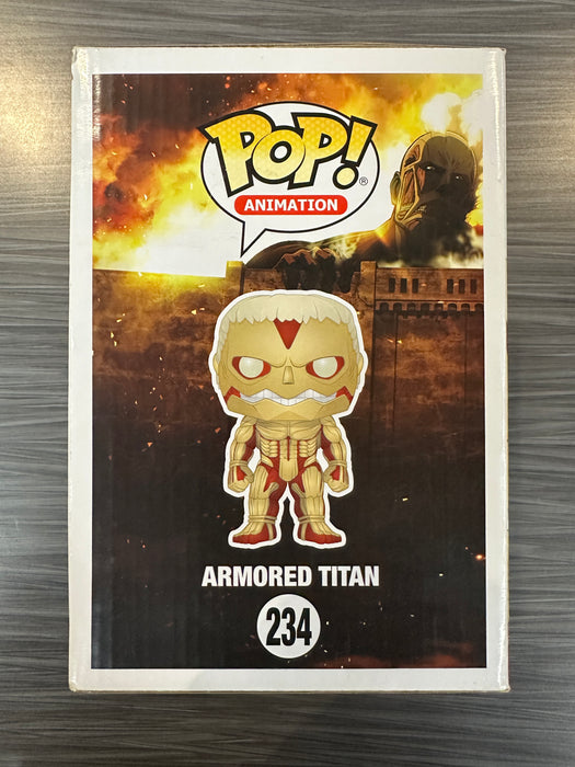 Funko POP! Animation: Attack on Titan - Armored Titan [6-Inch](Damaged Box) #234