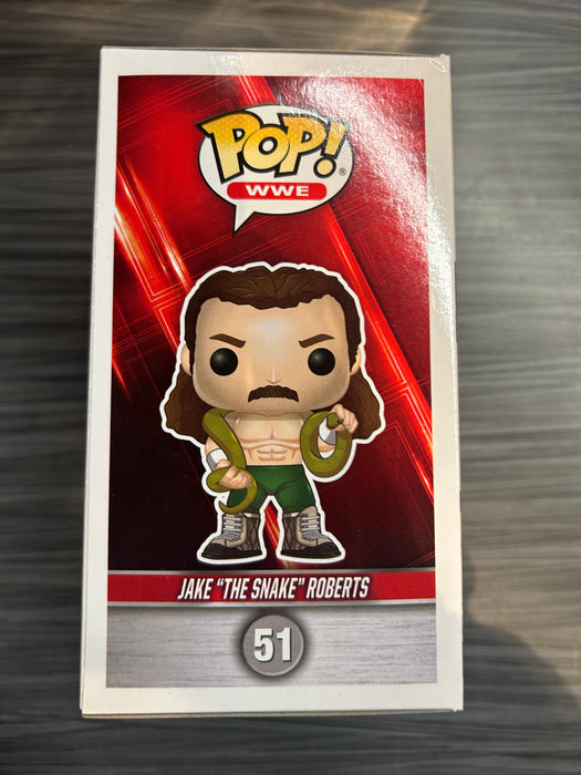 Funko POP! WWE: Jake "The Snake" Roberts (CHASE)(Damaged Box) #51
