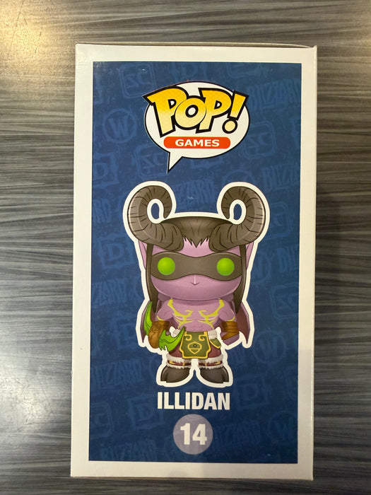 Funko POP! Games: World of Warcraft - Illidan (2013 SDCC)(1008 Pcs)(Damaged Box) #14