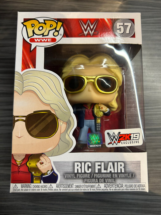 Funko POP! WWE: Ric Flair (WWE 2K19)(Damaged Box) #57