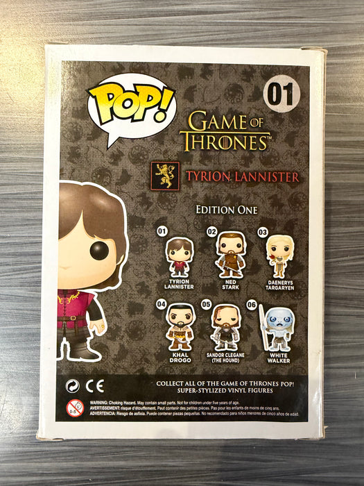 Funko POP! Game of Thrones: Tyrion Lannister [Scarred] (Damaged Box*) #01