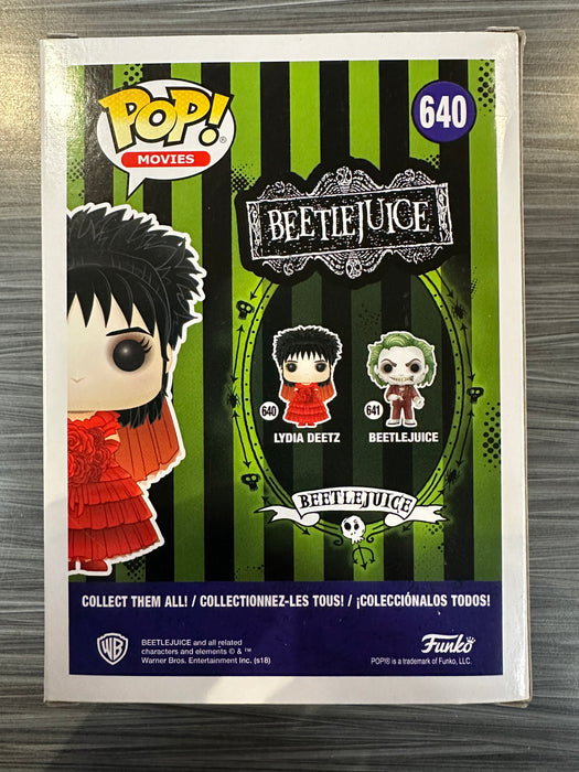 Funko POP! Movies: Beetlejuice - Lydia Deetz (Hot Topic)(Damaged Box) [B] #640
