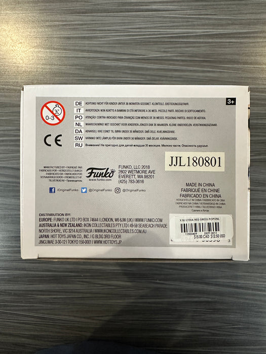 Funko POP! Movies: Beetlejuice - Lydia Deetz (Hot Topic)(Damaged Box) [B] #640