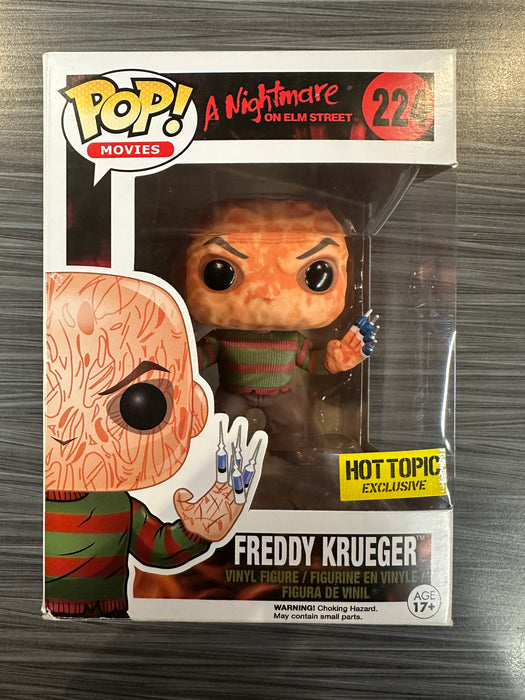 Funko POP! Movies: A Nightmare On Elm Street - Freddy Krueger [Syringe Fingers] (Hot Topic)(Damaged Box) #224