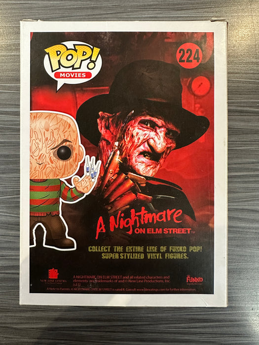 Funko POP! Movies: A Nightmare On Elm Street - Freddy Krueger [Syringe Fingers] (Hot Topic)(Damaged Box) #224