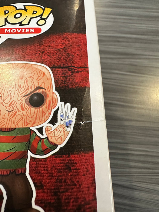 Funko POP! Movies: A Nightmare On Elm Street - Freddy Krueger [Syringe Fingers] (Hot Topic)(Damaged Box) #224