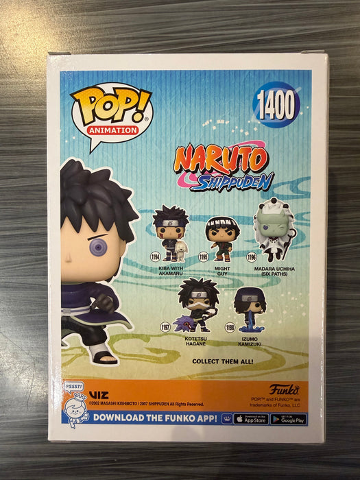 Funko POP! Animation: Naturo Shippuden - Obito Uchiha (Entertainment Earth)(Signed/Michael Yurchak/JSA) #1400