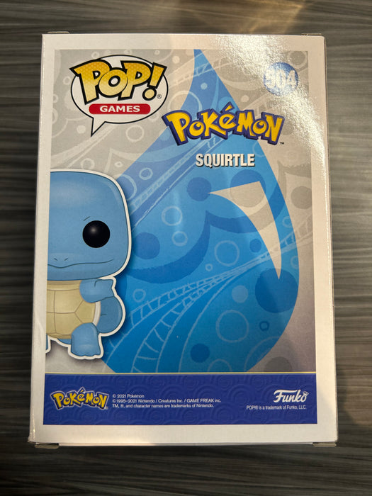 Funko POP! Games: Pokemon - Squirtle (Diamond)(2021 Summer Virtual Funkon)(Damaged Box) #504