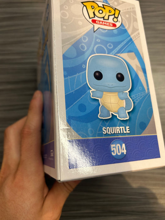 Funko POP! Games: Pokemon - Squirtle (Diamond)(2021 Summer Virtual Funkon)(Damaged Box) #504