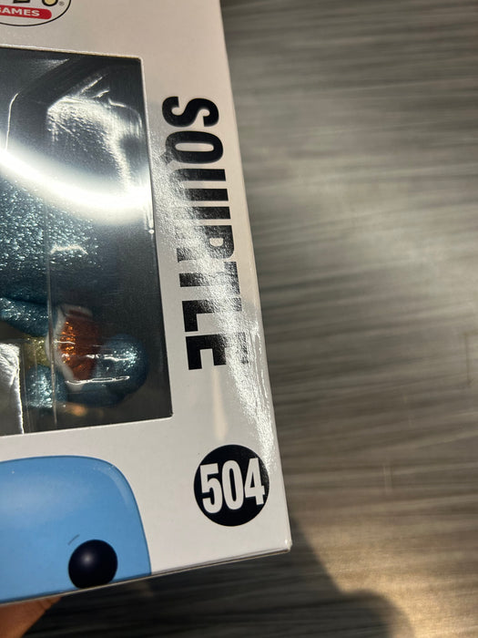 Funko POP! Games: Pokemon - Squirtle (Diamond)(2021 Summer Virtual Funkon)(Damaged Box) #504