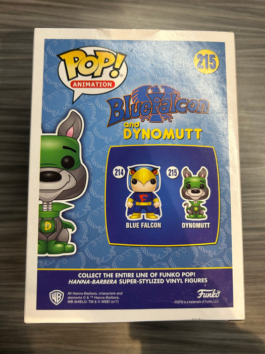 Funko POP! Animation: Blue Falcon & Dynomutt - Dynomutt (2017 ECCC 3000 Pcs)(Damaged Box) #215