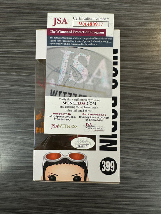 Funko POP! Animation: One Piece - Nico Robin (Signed/Stephanie Young/JSA)[B] #399