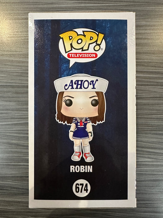 Funko POP! Television: Stranger Things - Robin (2018 SDCC)(1800 PCS)(Damaged Box) [A] #674