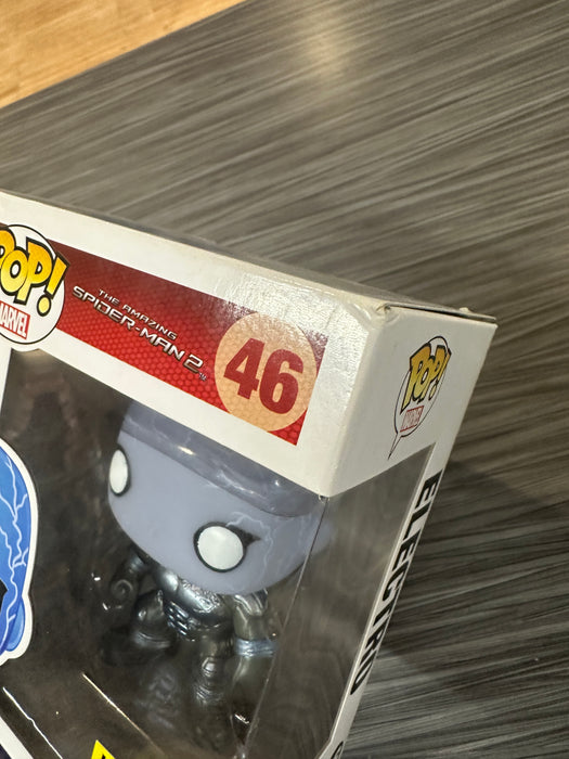 Funko POP! Marvel: The Amazing Spiderman 2 - Electro (GiTD)(Hot Topic)(Damaged Box)[A] #46