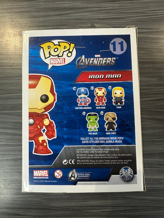 Funko POP! Marvel: Avengers - Iron Man (Damaged Box) #11