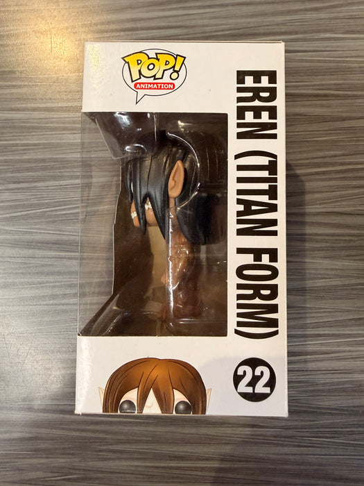 Funko POP! Animation: Attack On Titan - Eren [Titan Form][1 Language] (Hot Topic Missing Sticker) #22