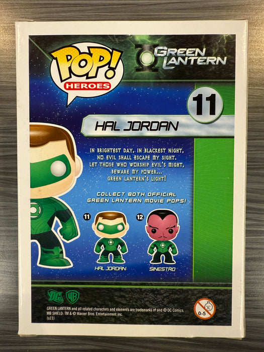 Funko POP! Heroes: Green Lantern - Hal Jordan (2011 SDCC/480 PCS)(Damaged Box) #11