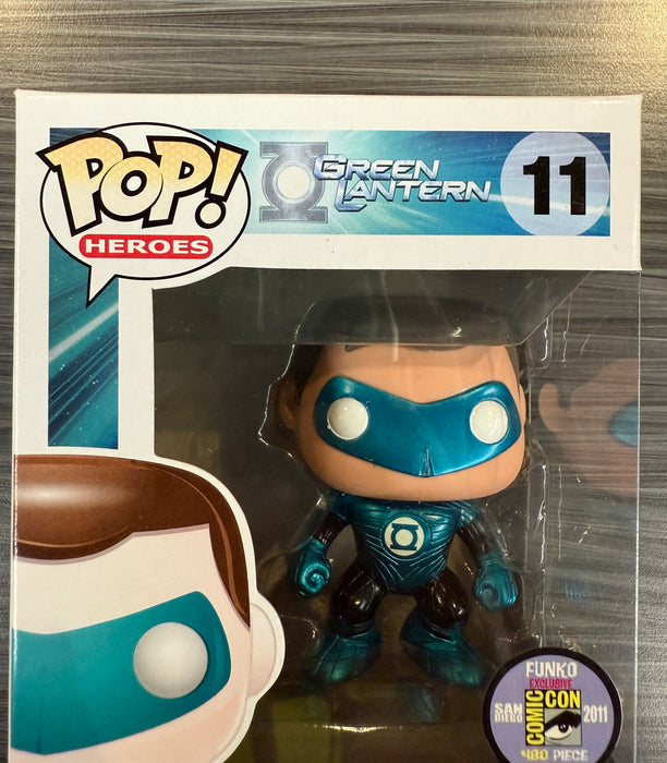 Funko POP! Heroes: Green Lantern - Hal Jordan (2011 SDCC/480 PCS)(Damaged Box) #11