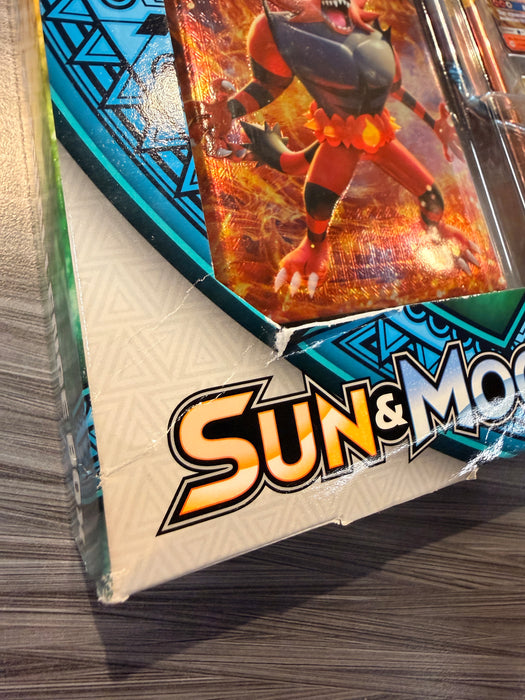 Pokémon TCG Sun & Moon [Base Set] GX Challenge Box [Incineroar GX] (Damaged Box)