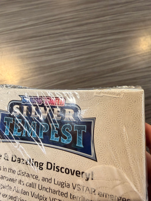 Pokémon Sword & Shield Silver Tempest Booster Box (Damaged Box)