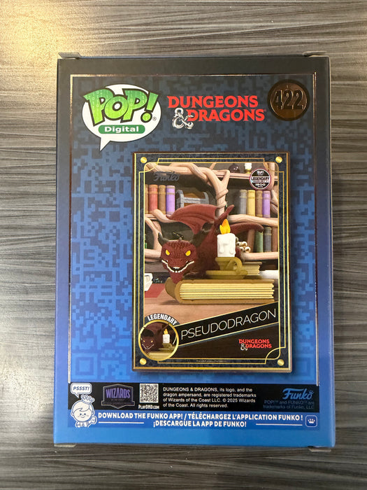 Funko POP! Digital: Dungeons & Dragons - Pseudodragon (NFT Release 1324 PCS)(Damaged Box) #422