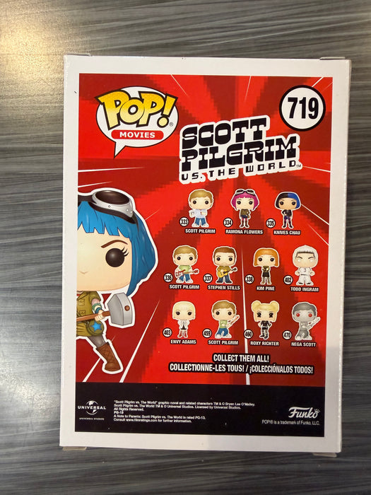 Funko POP! Movies: Scott Pilgrim vs The World - Ramona Flowers (2019 Spring Convention)(Damaged Box) #719