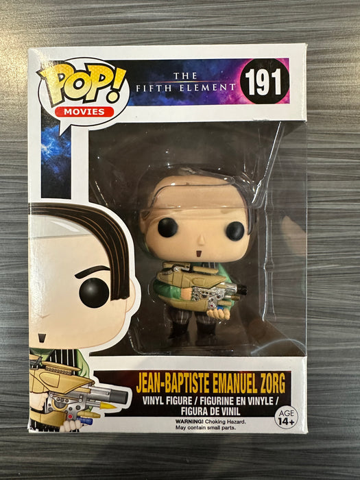 Funko Pops! Movies: The Fifth Element - Jean-Baptiste Emanuel Zorg (Damaged Box)[B] #191