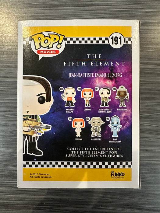 Funko Pops! Movies: The Fifth Element - Jean-Baptiste Emanuel Zorg (Damaged Box)[B] #191
