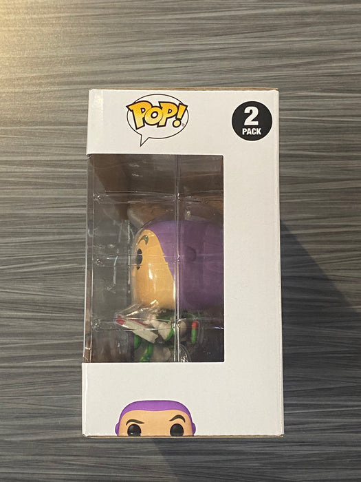 Funko POP! Disney: Toy Story - Woody & Buzz Lightyear (2024 Chicago Comic Expo [C2E2]) [2-Pack](Damaged Box)
