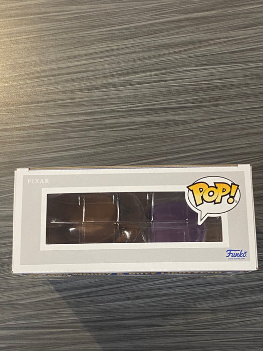 Funko POP! Disney: Toy Story - Woody & Buzz Lightyear (2024 Chicago Comic Expo [C2E2]) [2-Pack](Damaged Box)