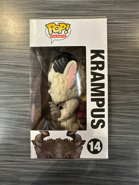 Funko POP! Holiday: Krampus (Hot Topic)(Flocked)(CHASE)(Damaged Box) #14