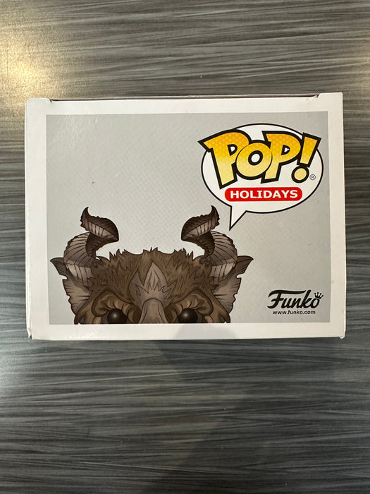 Funko POP! Holiday: Krampus (Hot Topic)(Flocked)(CHASE)(Damaged Box) #14
