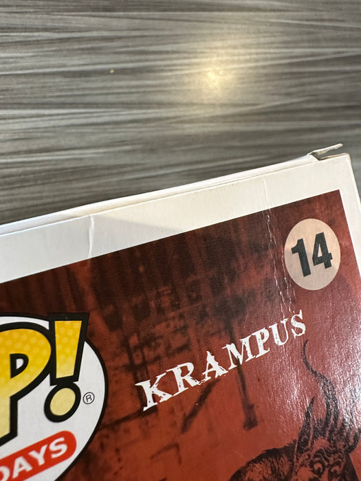 Funko POP! Holiday: Krampus (Hot Topic)(Flocked)(CHASE)(Damaged Box) #14