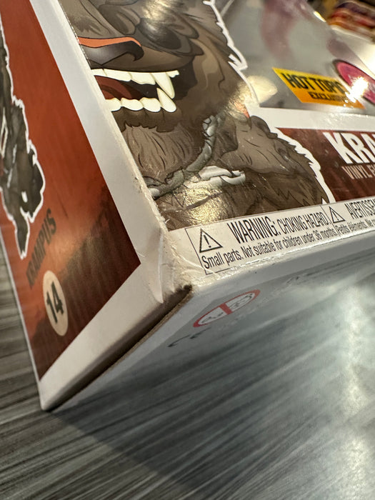 Funko POP! Holiday: Krampus (Hot Topic)(Flocked)(CHASE)(Damaged Box) #14