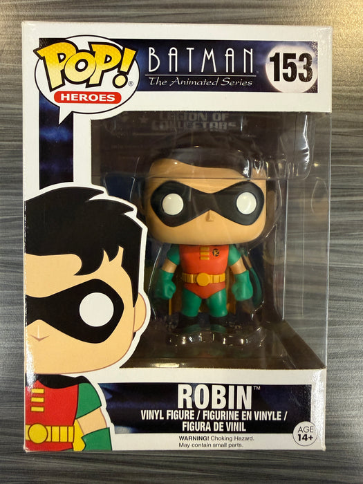 Funko POP! Heroes: Batman The Animated Series - Robin (Damaged Box) #153