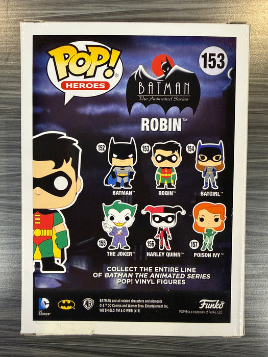 Funko POP! Heroes: Batman The Animated Series - Robin (Damaged Box) #153