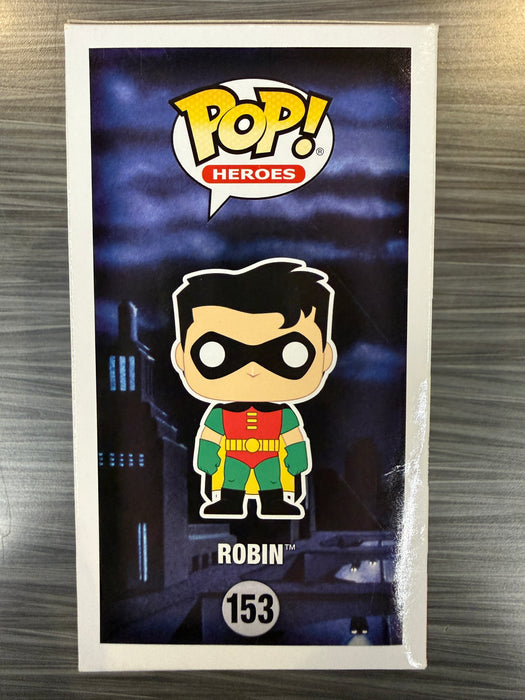 Funko POP! Heroes: Batman The Animated Series - Robin (Damaged Box) #153