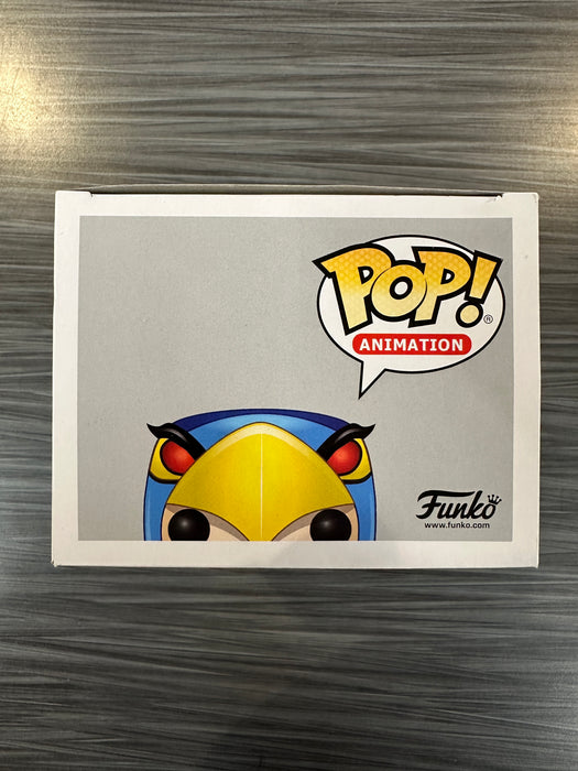 Funko POP! Animation: Blue Falcon & Dynomutt - Blue Falcon (2017 ECCC)(Damaged Box) #214