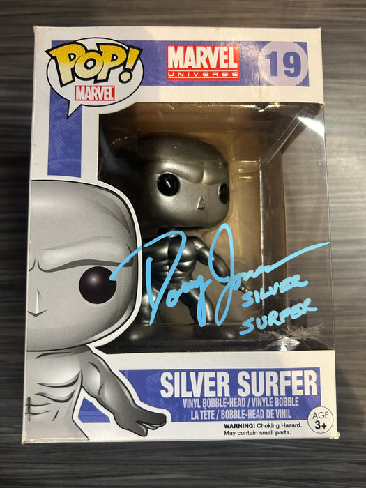Funko POP! Marvel: Silver Surfer (Signed/Doug Jones/Beckett)(Damaged Box*) #19