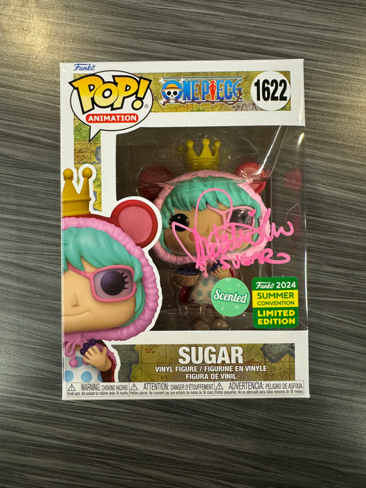Funko POP! Animation: One Piece - Sugar [Scented](2024 Summer Convention)(Signed/Natalie Hoover/JSA) #1622