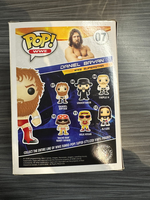 Funko POP! WWE: Daniel Bryan (Hot Topic)(Damaged Box)[B] #07