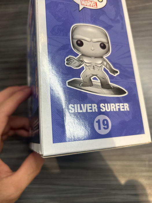 Funko POP! Marvel: Silver Surfer (Signed/Doug Jones/Beckett)(Damaged Box*) #19